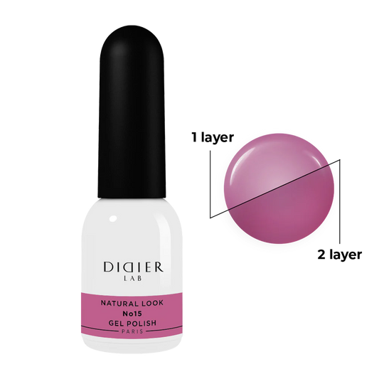 Gel Polish "Didier Lab", Natural Look, No.15