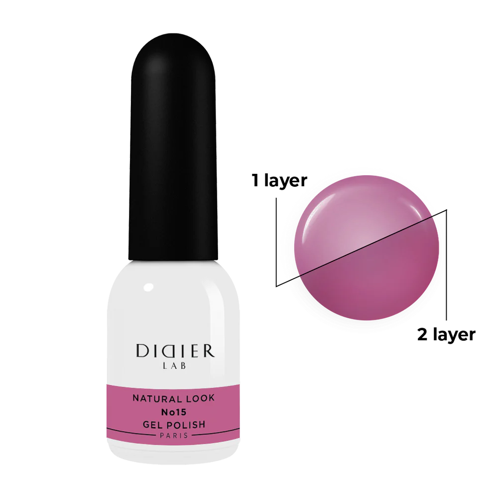Gel Polish "Didier Lab", Natural Look, No.15