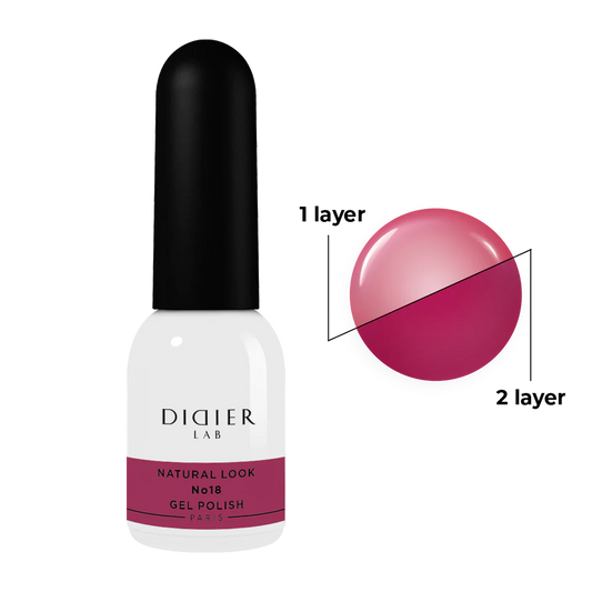 Gel Polish "Didier Lab", Natural Look, No.18