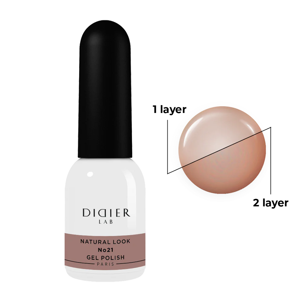 Gel Polish Natural look, Didier Lab, No. 21