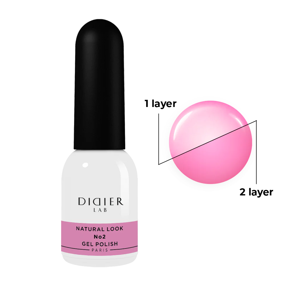 Gel Polish Natural look, Didier Lab, No. 2