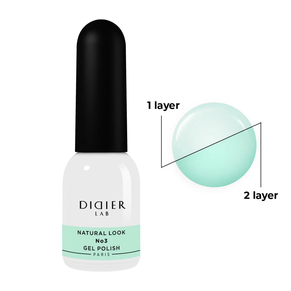 Gel Polish "Didier Lab", Natural Look, No.3