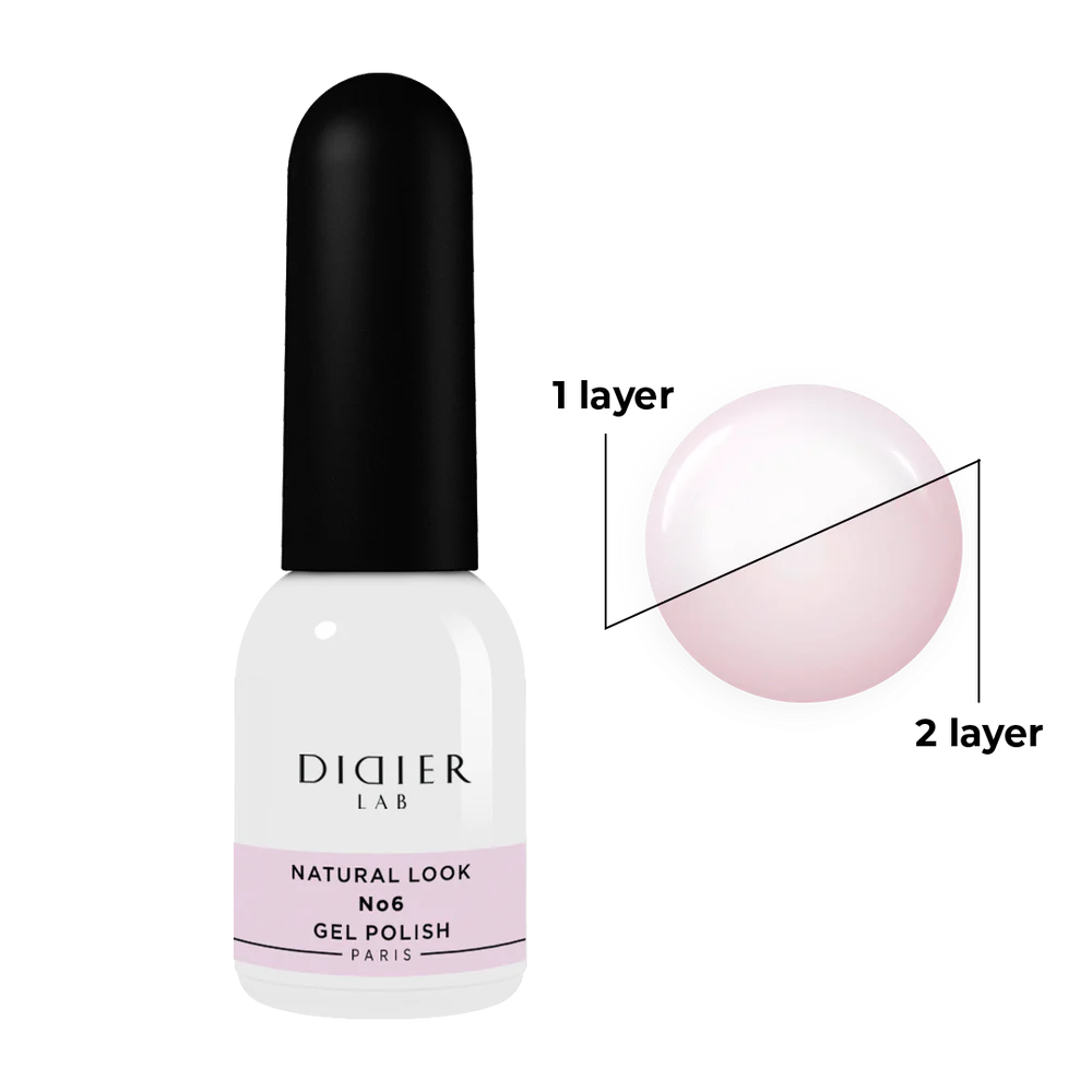Gel Polish Natural look, Didier Lab, No. 6