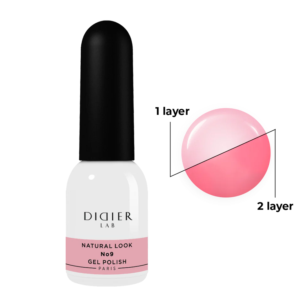 Gel Polish "Didier Lab", Natural Look, No.9
