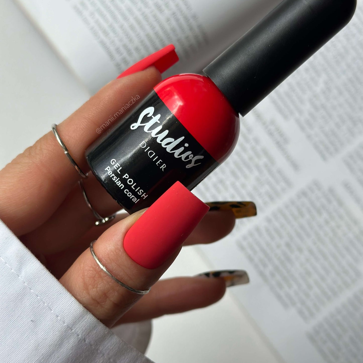 Gel Polish Studios Didier Lab, Persian Coral, TPO free, 8 ml