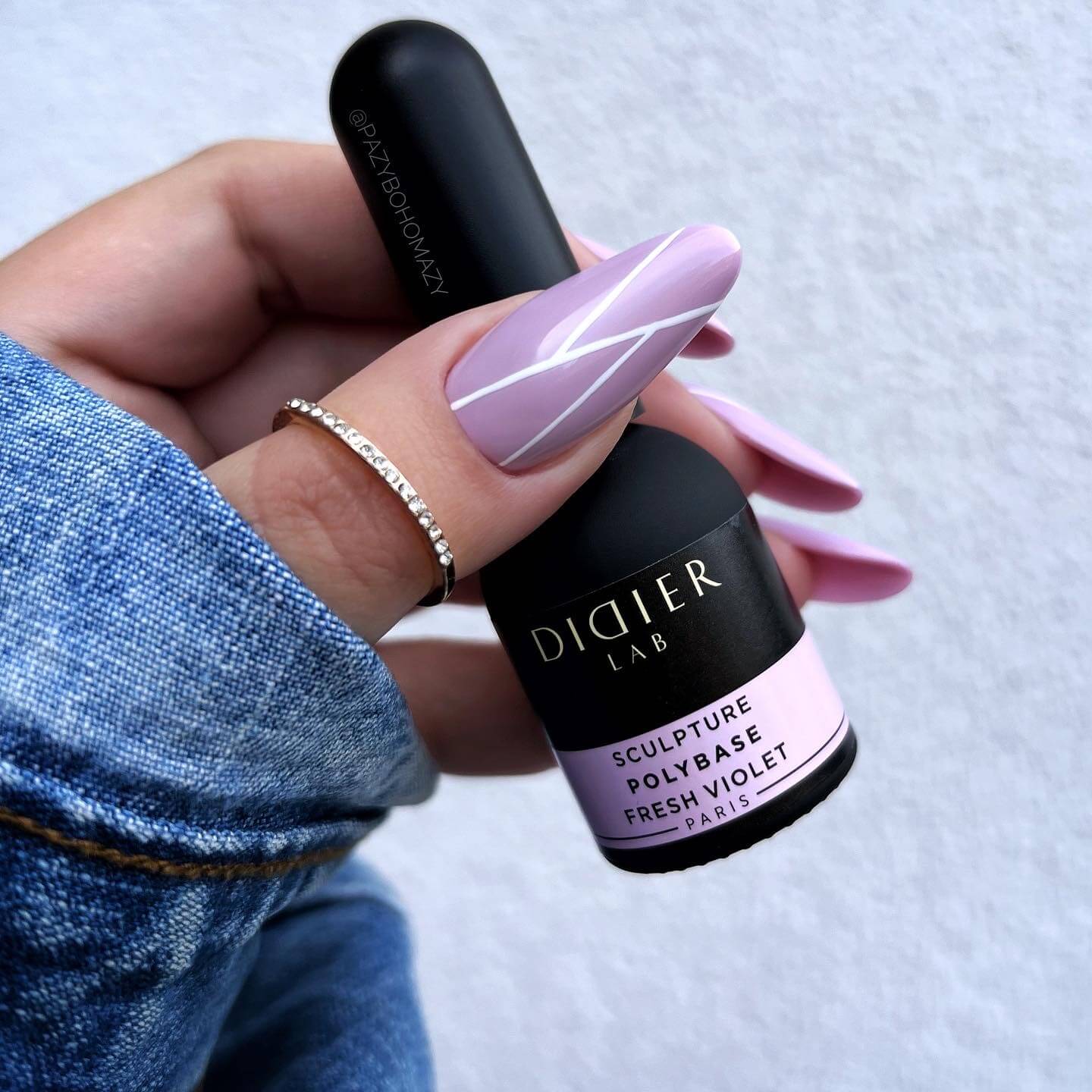 Sculpture Polybase "Didier Lab", Fresh Violet, 10ml