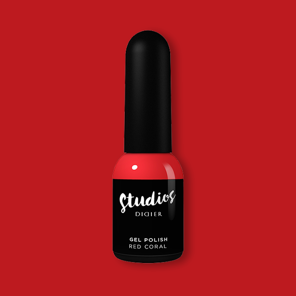 Gel Polish Studios Didier Lab, Red Coral, TPO free, 8 ml