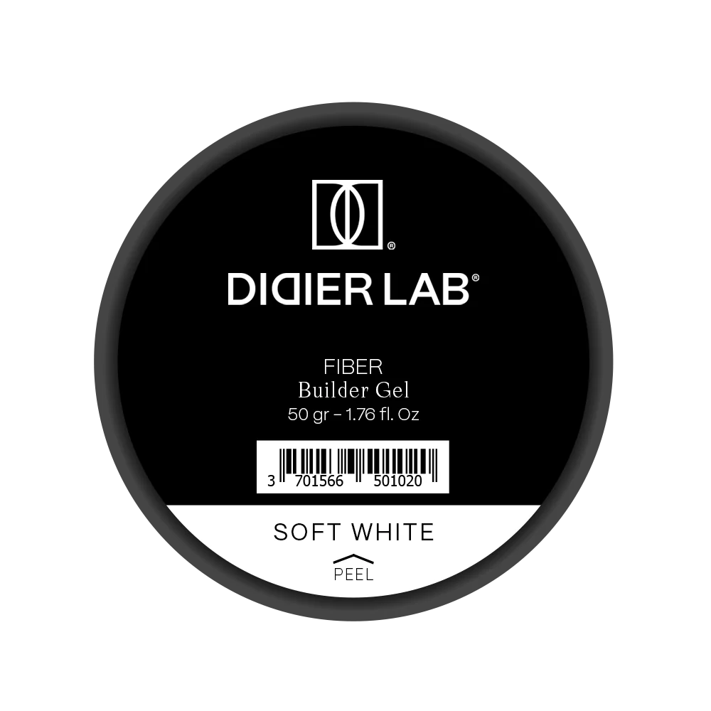 Fiber Builder Gel Didier Lab, Soft White, 50g