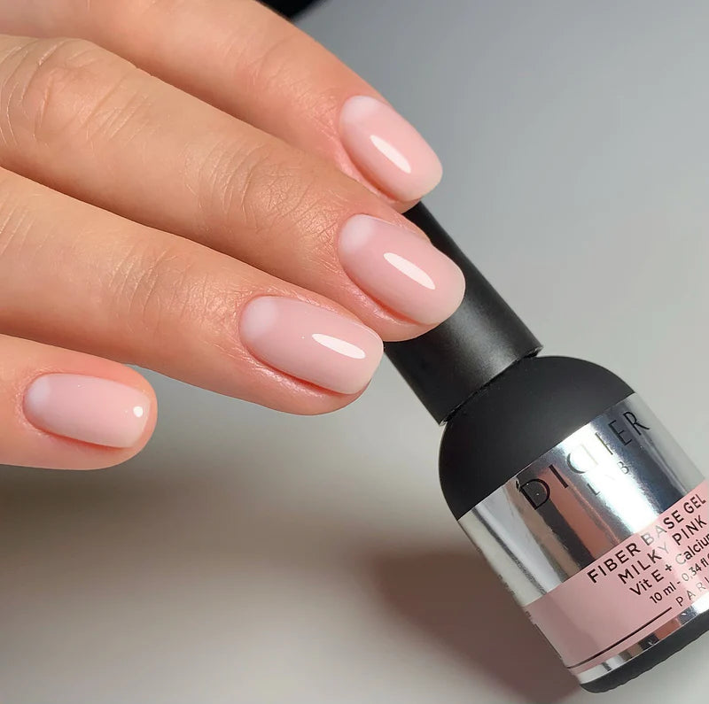 Fiber Base Coat, Didier Lab, Milky Pink, 10 ml