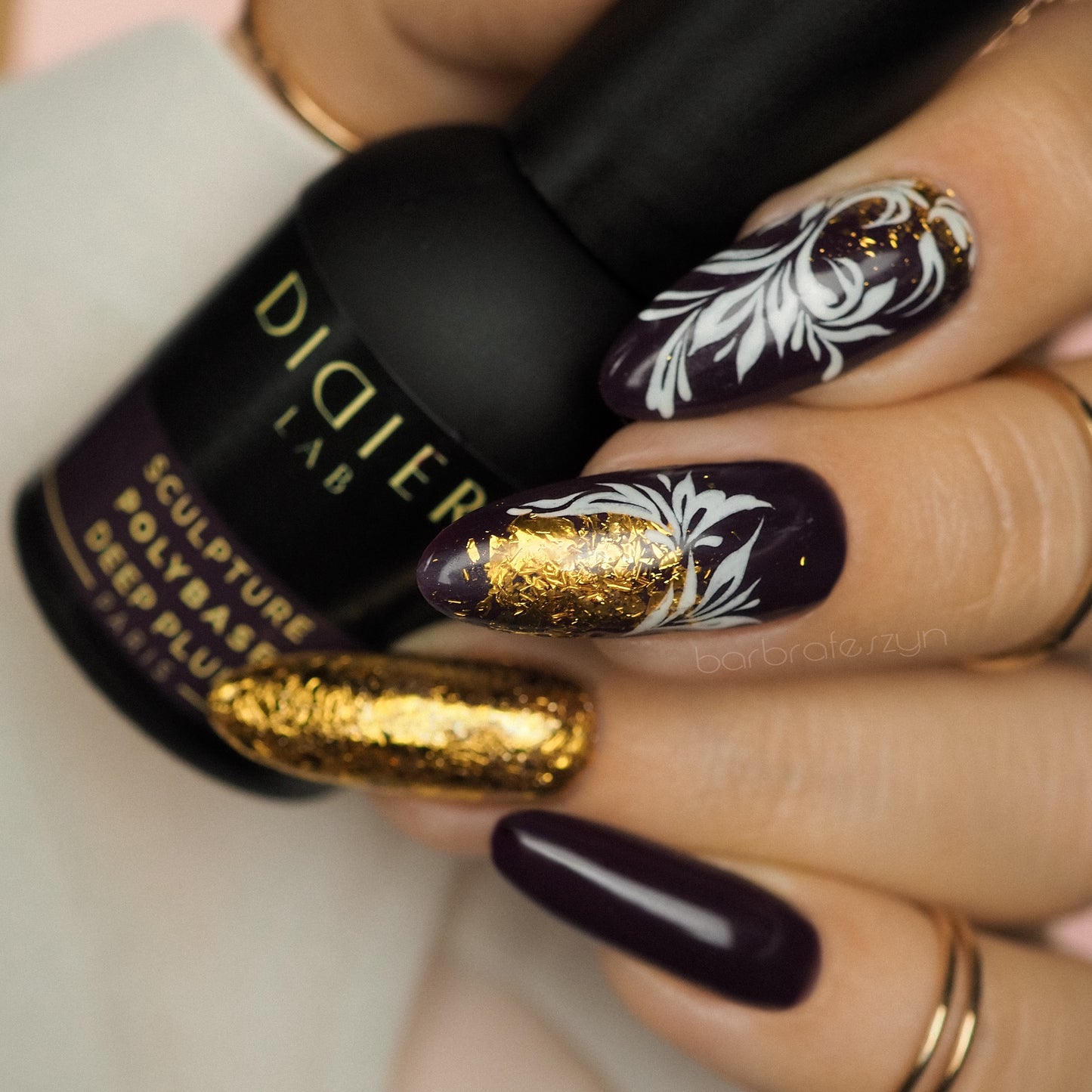 Sculpture Polybase "Didier Lab", Deep Plum, 10ml