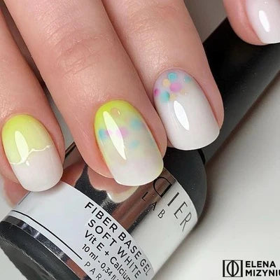 Fiber Base Coat, Didier Lab, Soft White, 10 ml