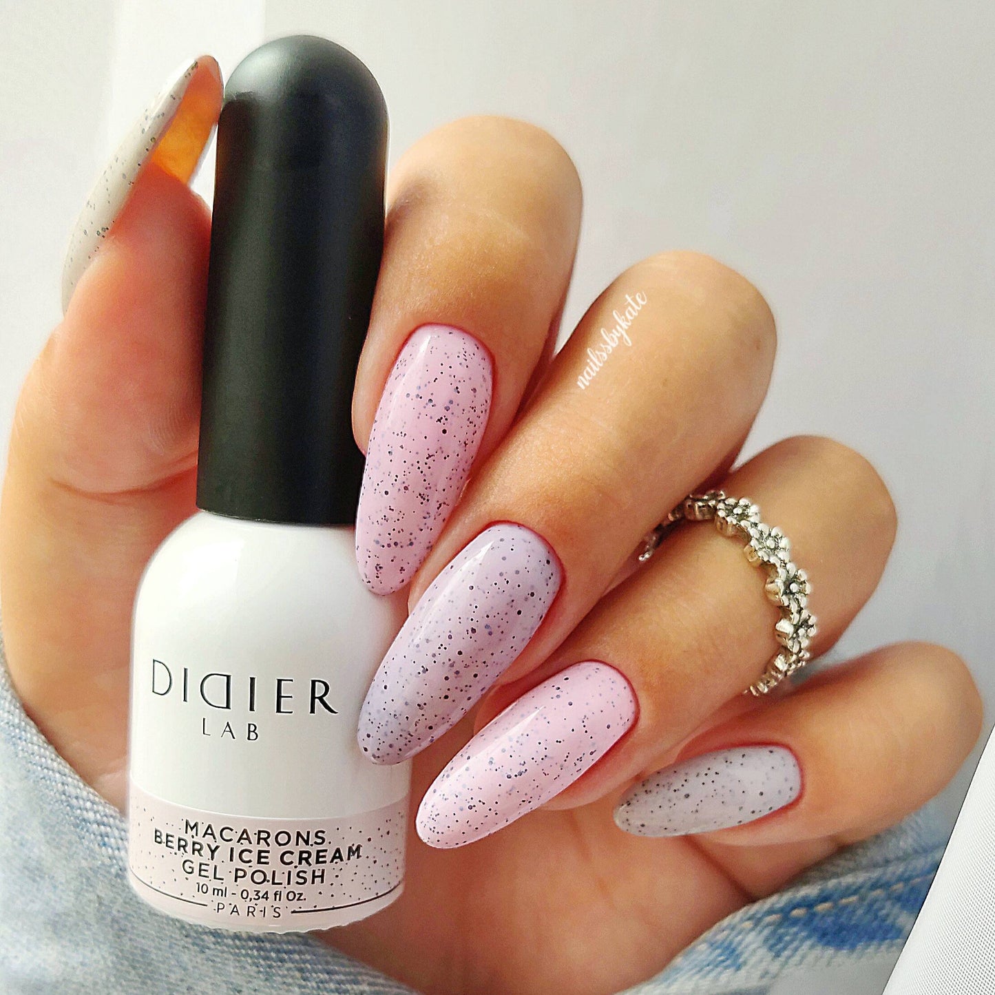 Gel polish "Didier Lab", Macarons, Berry Ice cream 10 ml