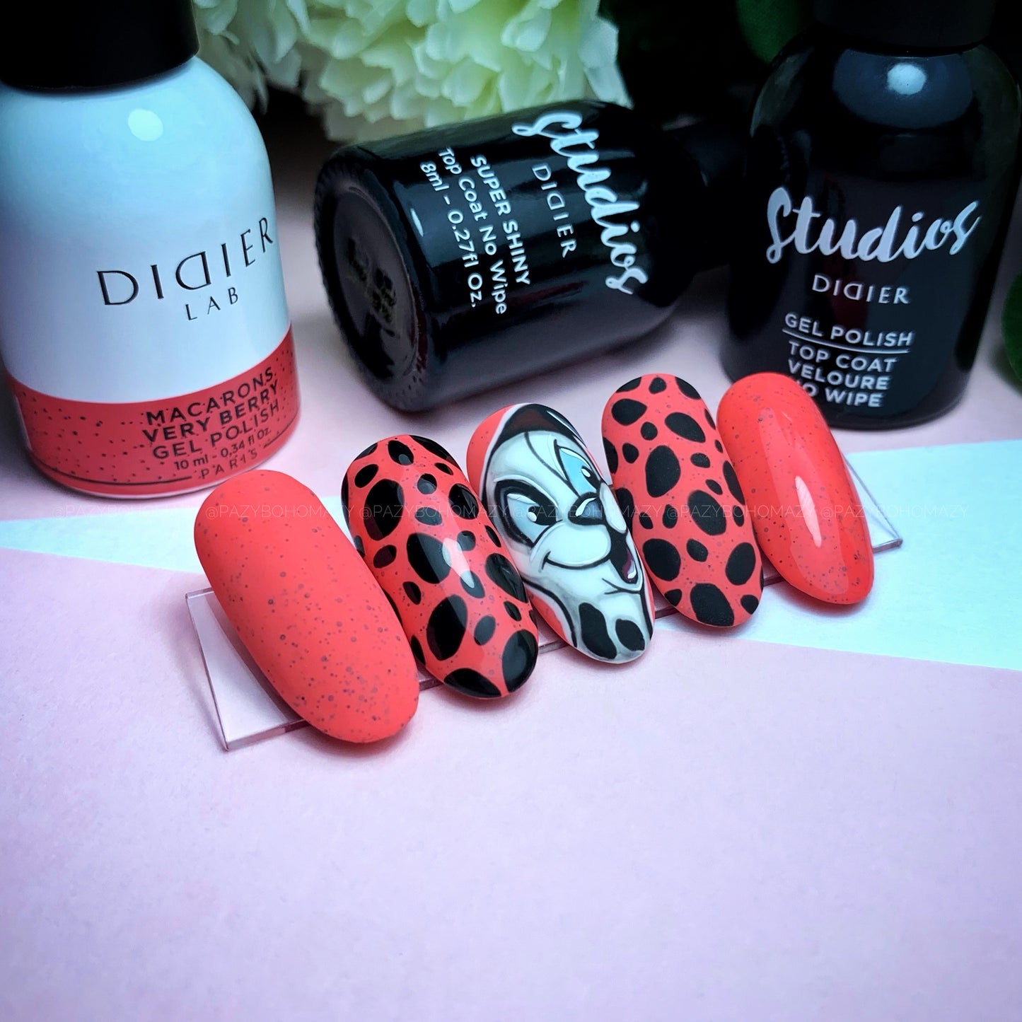 Gel Polish Macarons, Didier Lab, Very Berry