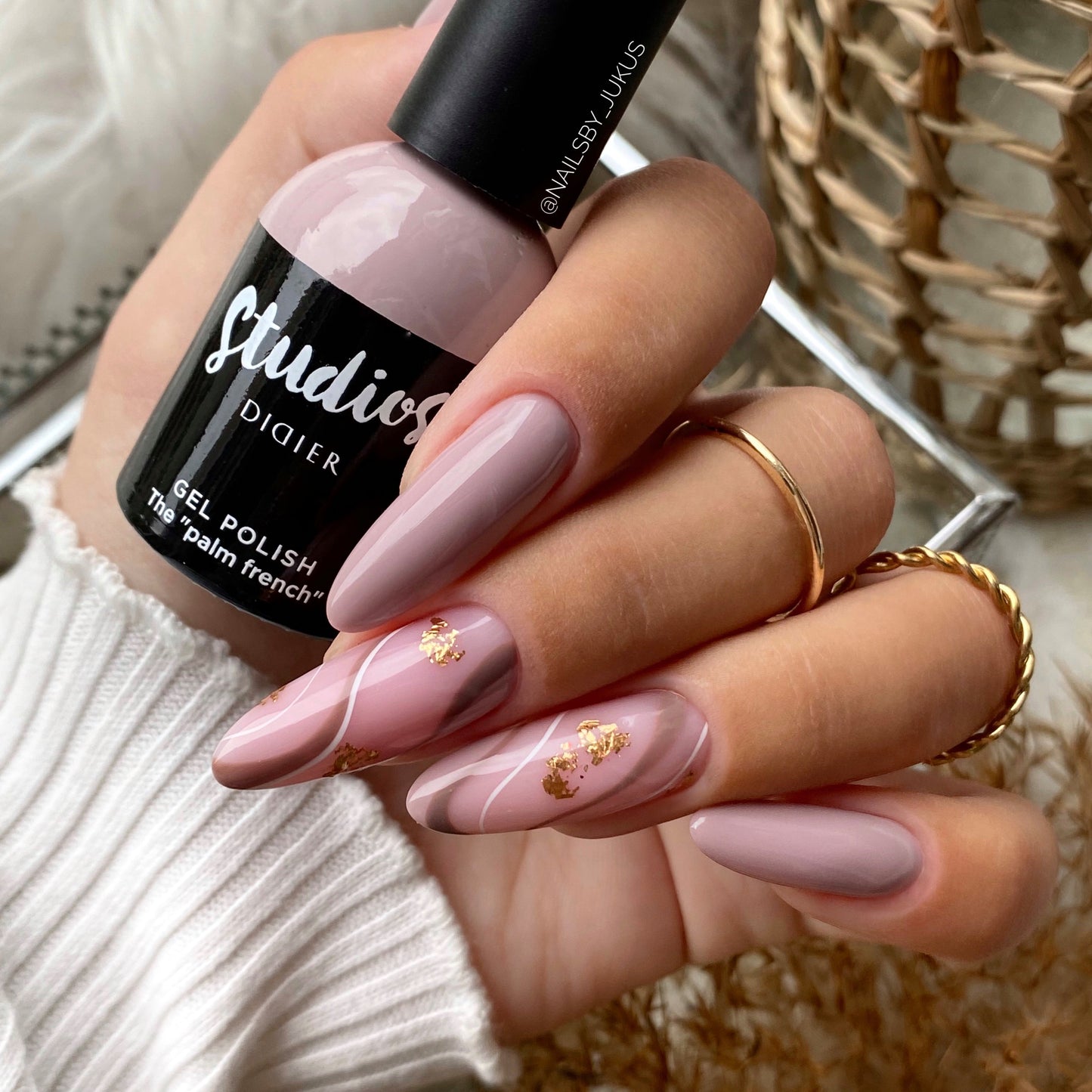 Gel polish Studios, Palm French, TPO free, 8ml