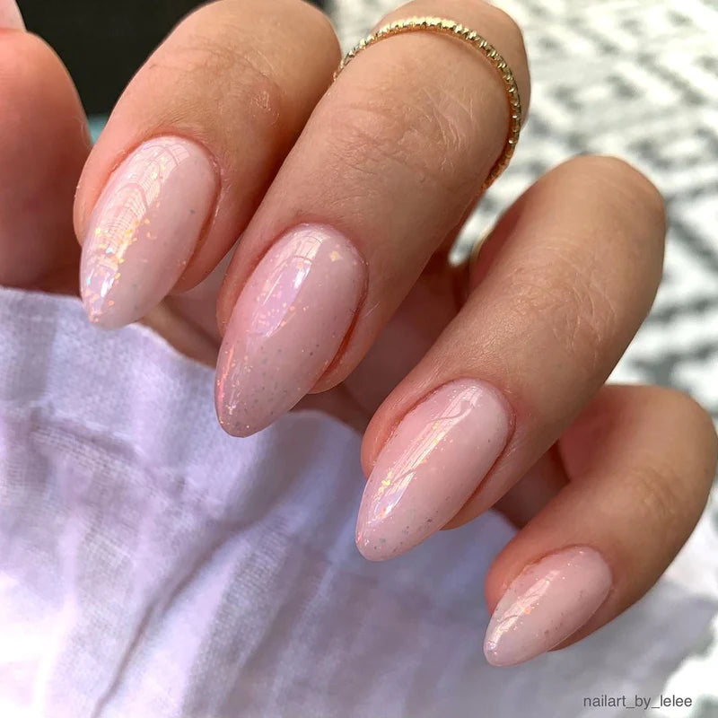 Gel Polish Rubber Base Foil, Pink 10 ml
