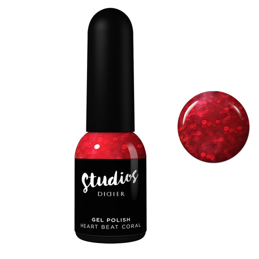 Gel Polish Studios Didier Lab, Heart Beat Coral, TPO free, 8 ml