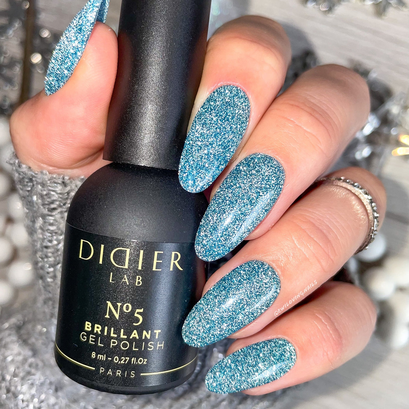 Gel Polish Brillant, Didier Lab, No. 5, HEMA and TPO free, 8 ml