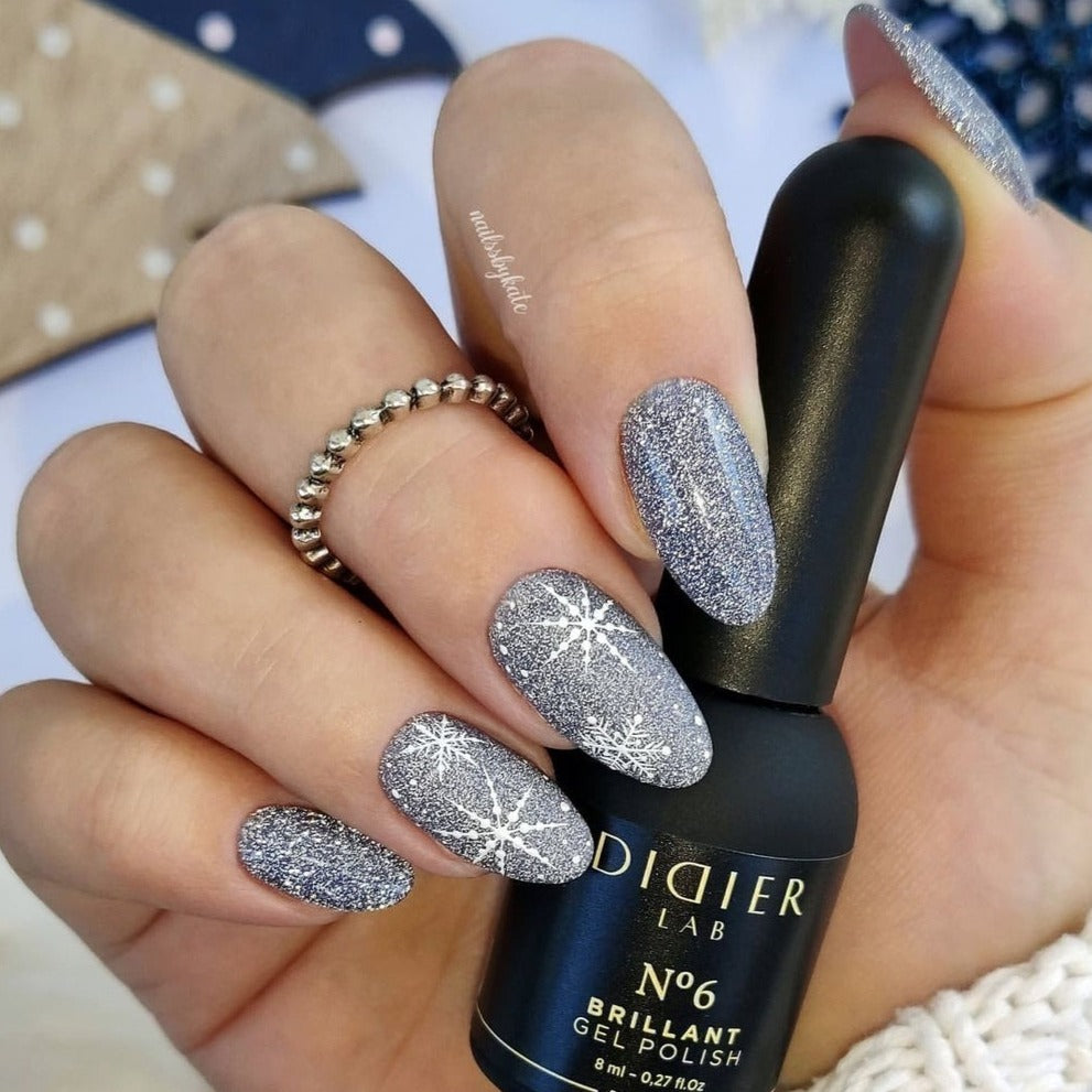 Gel Polish Brillant, Didier Lab, No. 6, HEMA and TPO free, 8ml