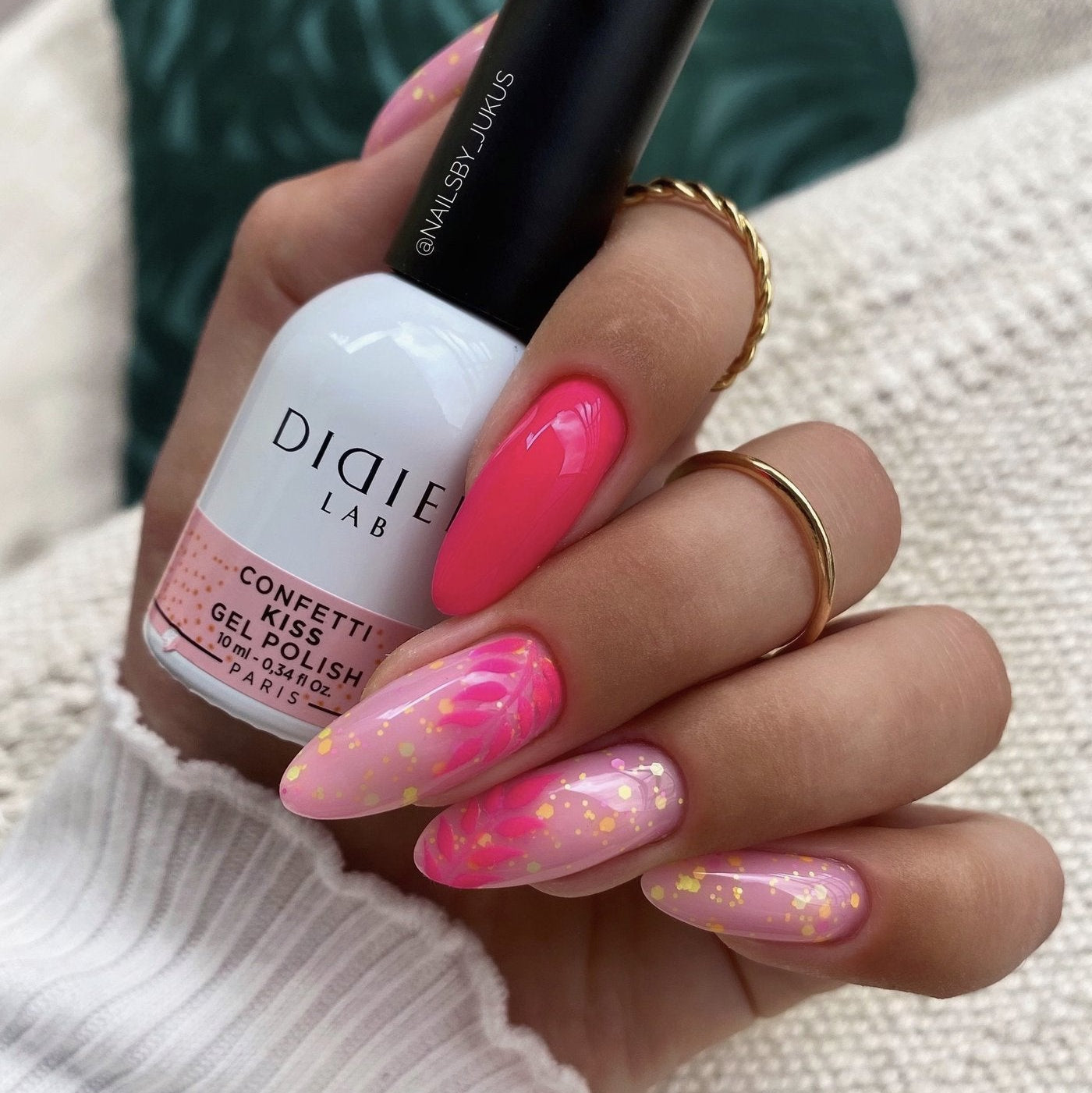 Gel Polish Confetti, Didier Lab, Kiss