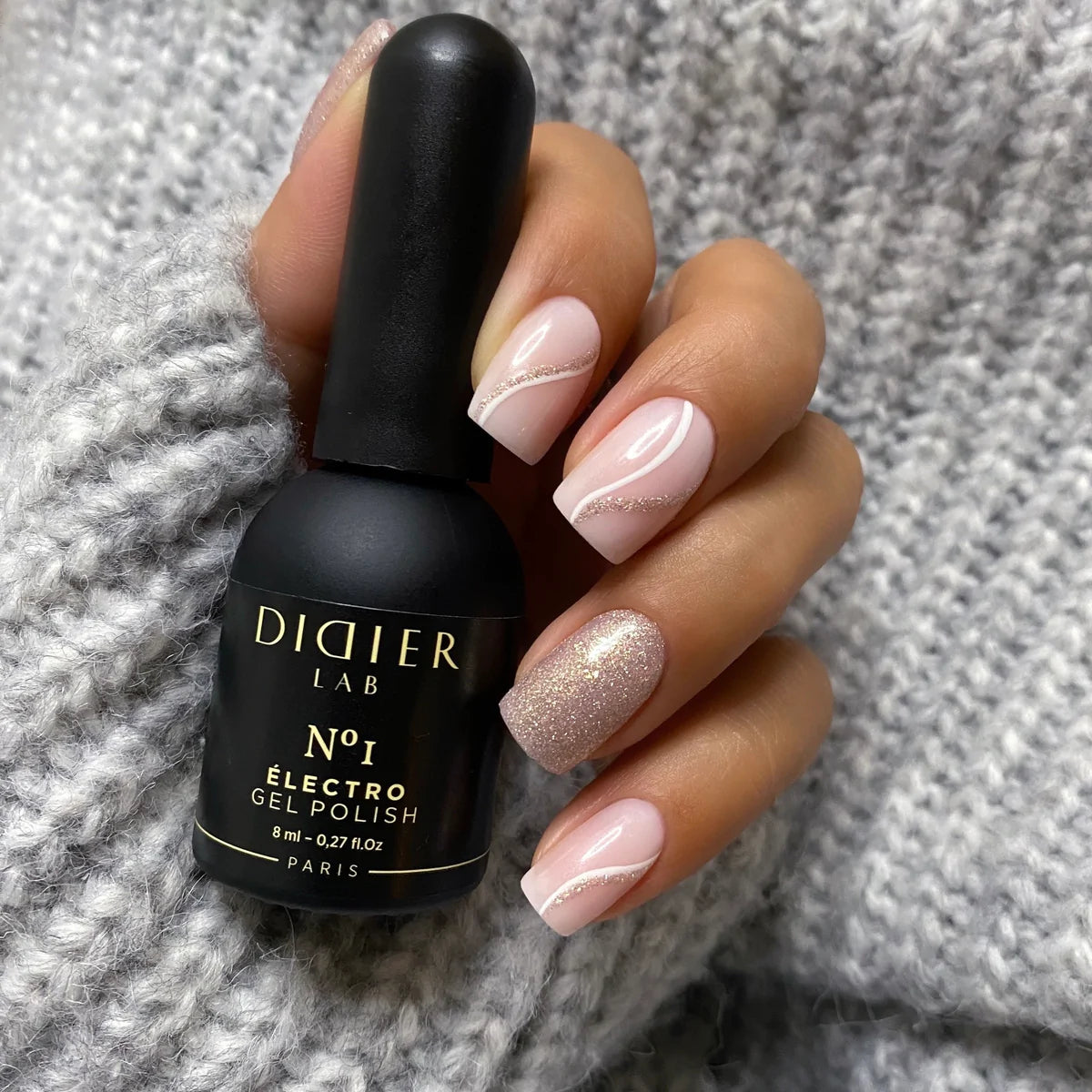 Gel Polish Electro, Didier Lab, No. 1, 8 ml