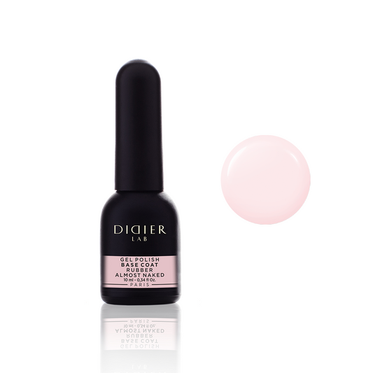 Gel Polish Rubber Base Coat, Almost Naked 10 ml