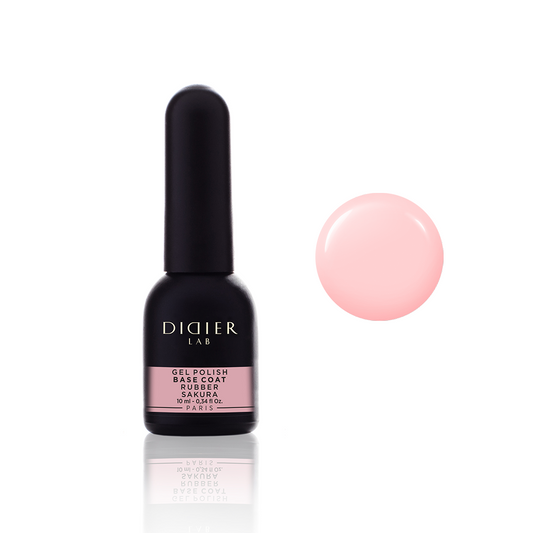 Gel Polish Rubber Base Coat, Sakura 10 ml