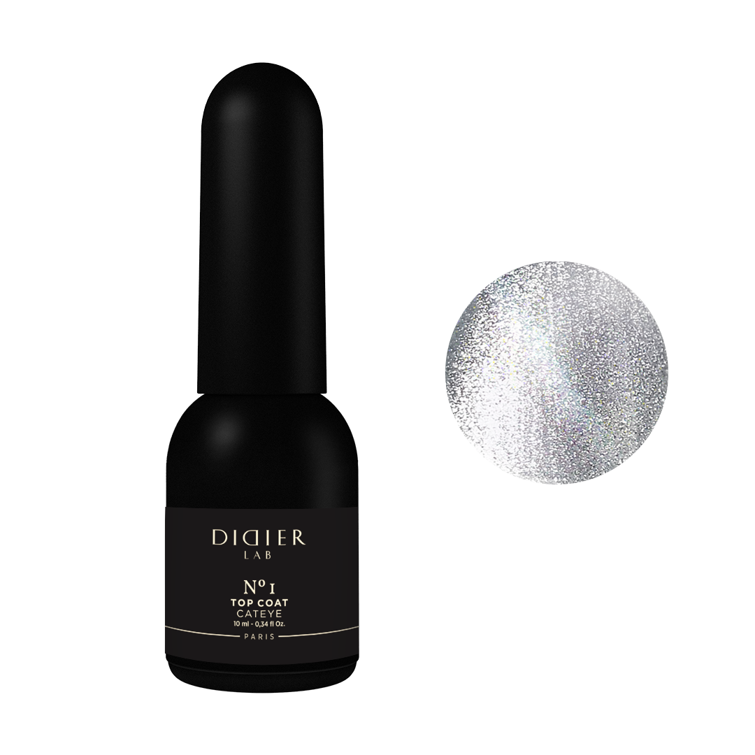 Gel Polish Top Coat No Wipe, Didier Lab, Cat Eye