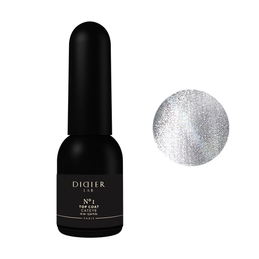 Gel Polish Top Coat No Wipe, Didier Lab, Cat Eye