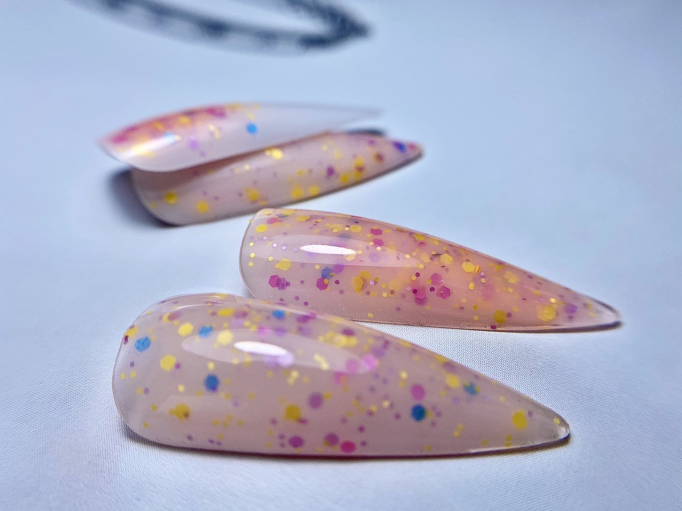 Gel Polish Confetti, Didier Lab, Wedding