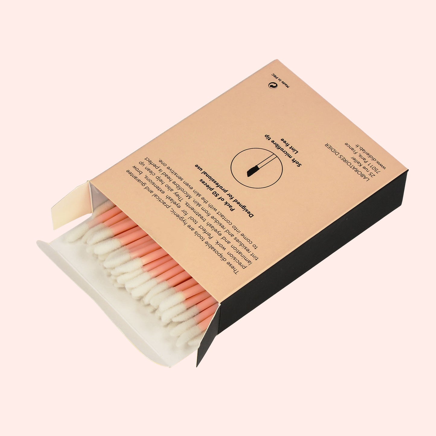 Microfibre brushes "Didier Lab" Esthétique, 50pcs.