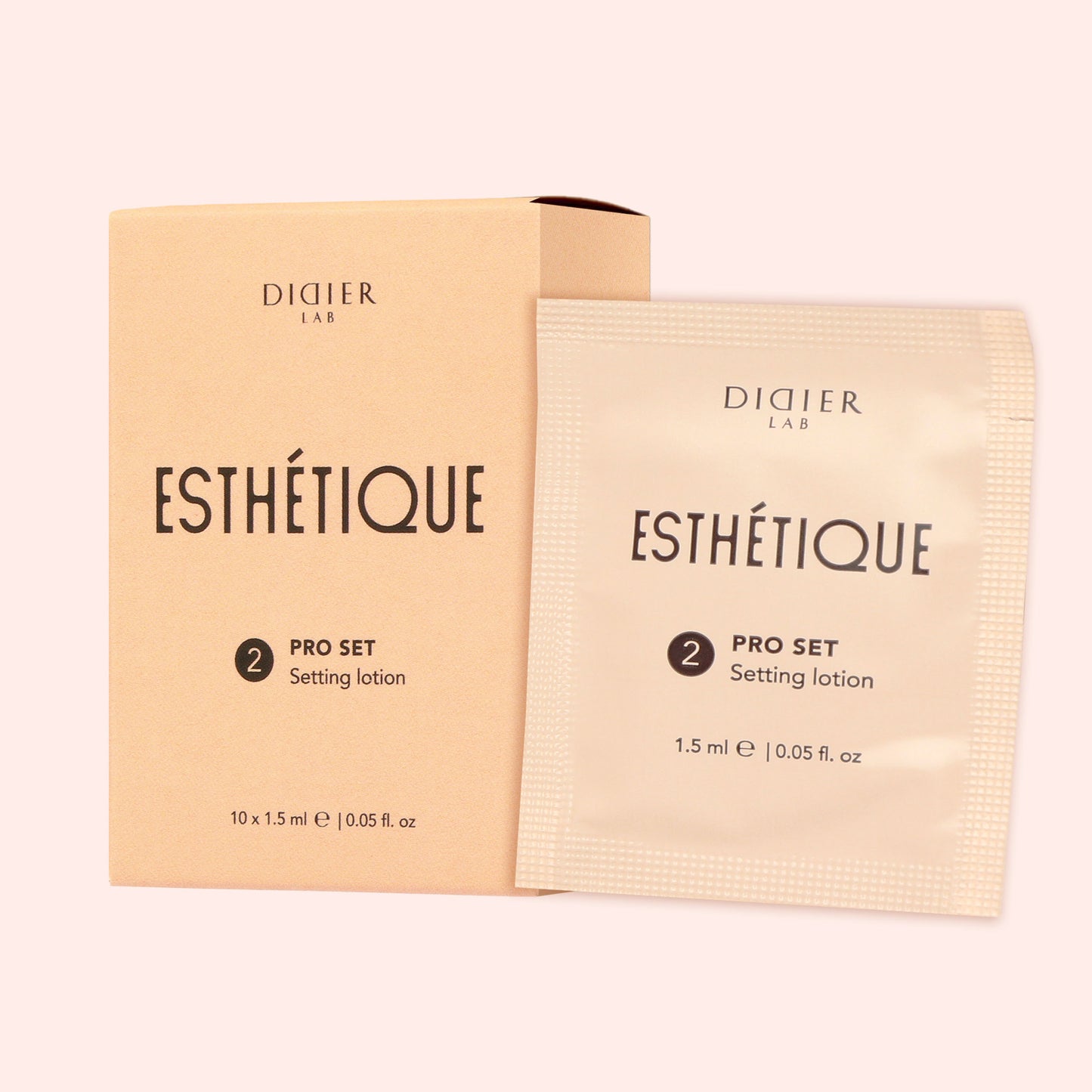 Brow fixing cream "Didier Lab", No.2, Esthétique 1,5 ml x 10pcs.
