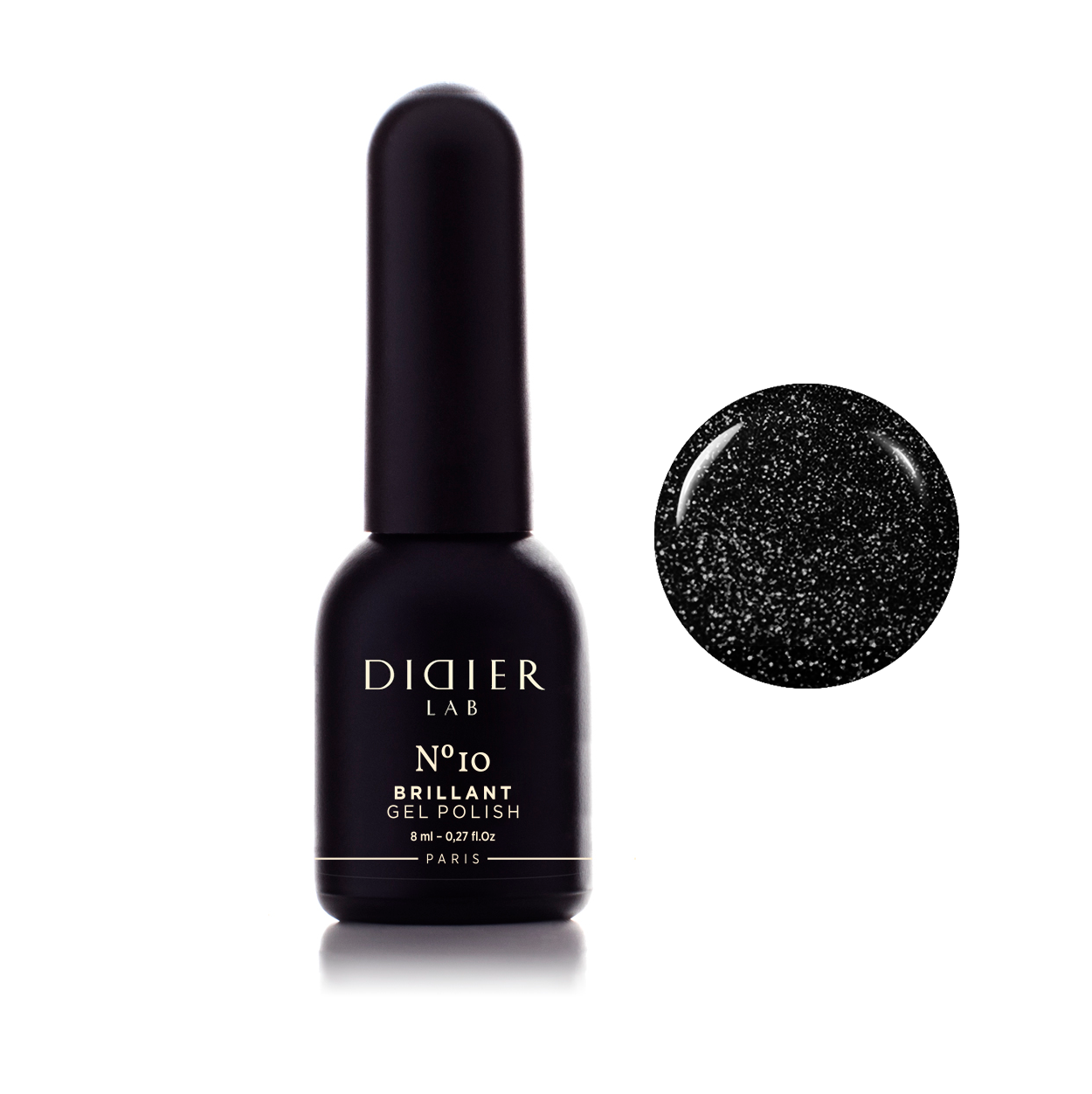 Gel Polish Brillant, Didier Lab, No. 10, 8 ml