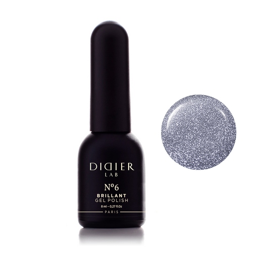 Gel Polish Brillant, Didier Lab, No. 6, HEMA and TPO free, 8ml