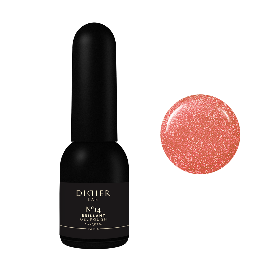 Gel Polish Brillant, Didier Lab, No. 14, 8 ml