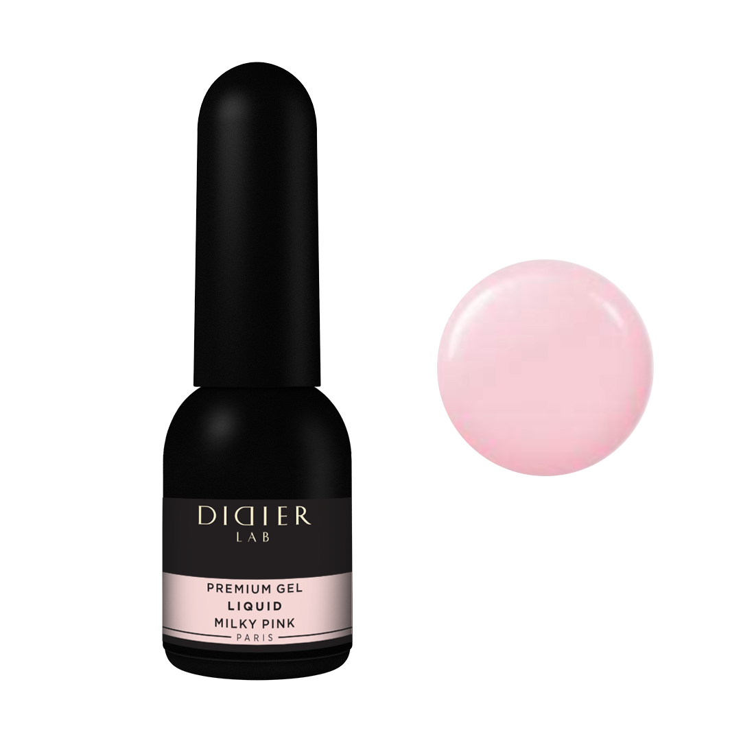 Premium Gel Liquid, Didier Lab, milky pink, 10 ml