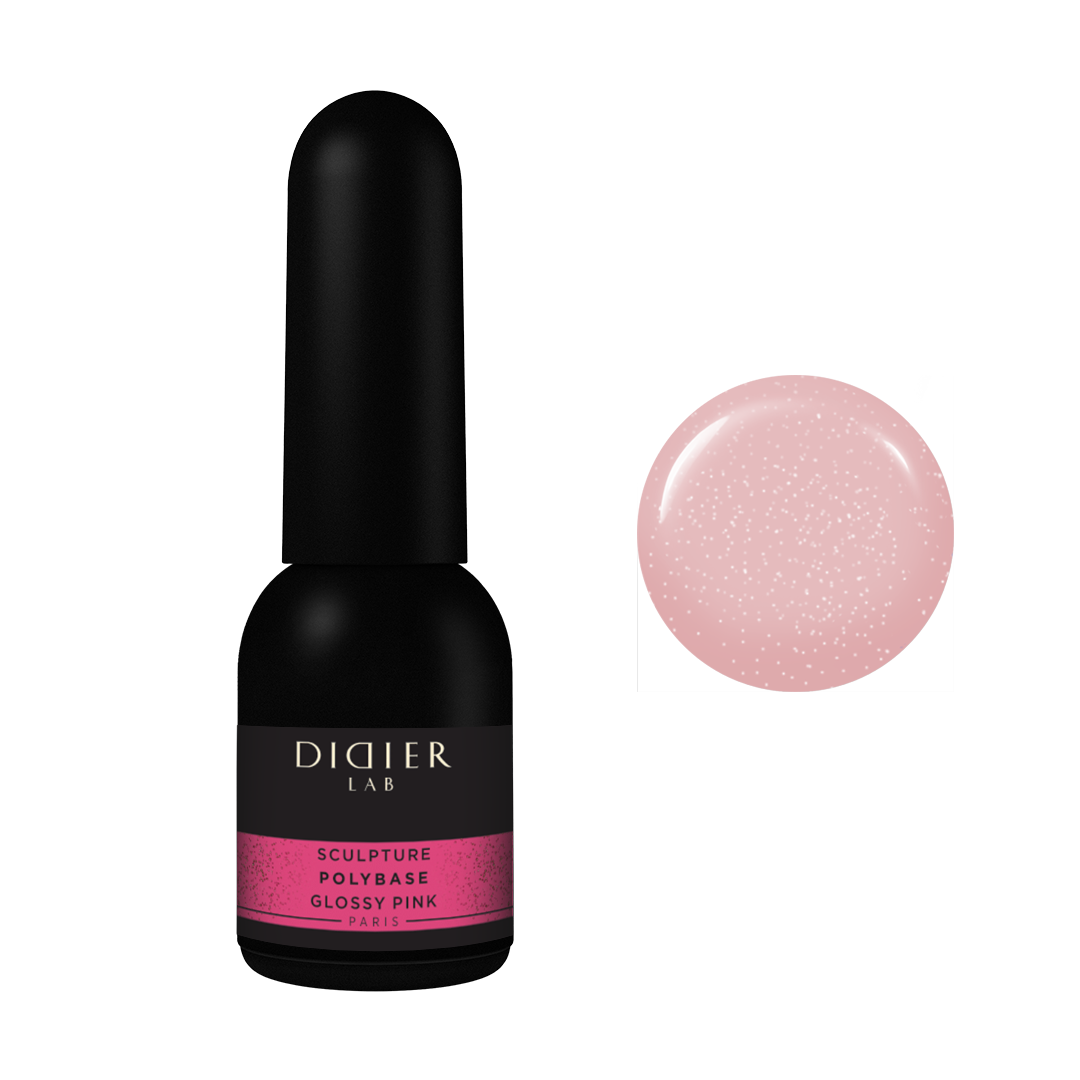 Sculpture Polybase "Didier Lab", Glossy pink, 10ml - LABORATOIRES DIDIER