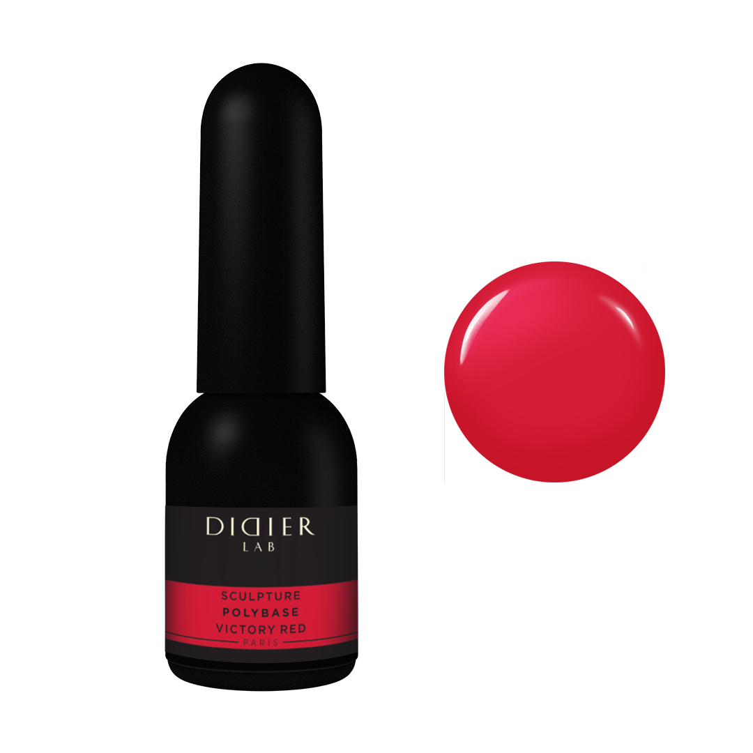 Sculpture Polybase "Didier Lab", Victory red, 10ml - LABORATOIRES DIDIER