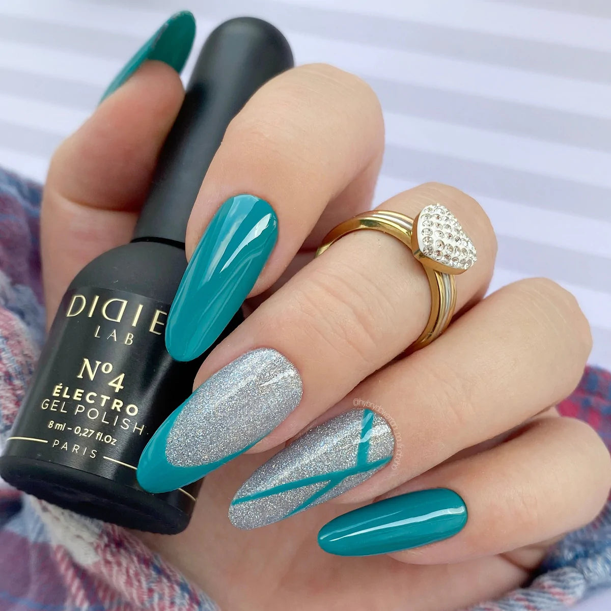 Gel Polish Electro, Didier Lab, No. 4, 8 ml