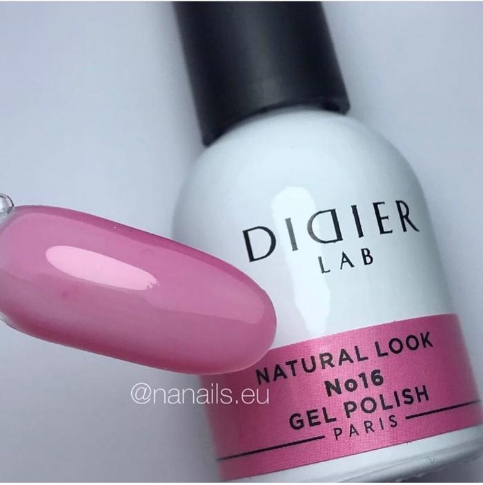 Gel Polish "Didier Lab", Natural Look, No.16 - LABORATOIRES DIDIER