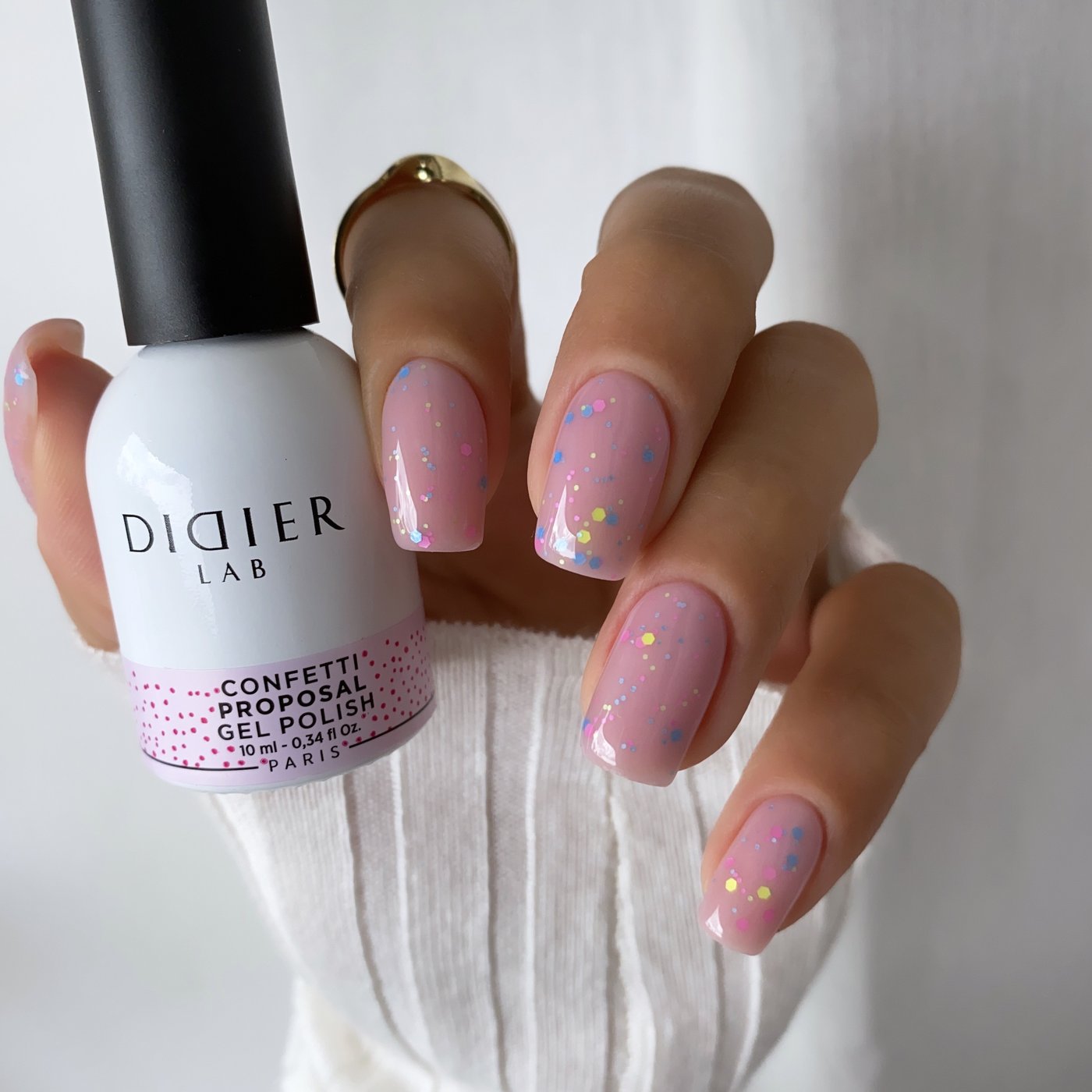 Gel Polish Confetti, Didier Lab, Proposal