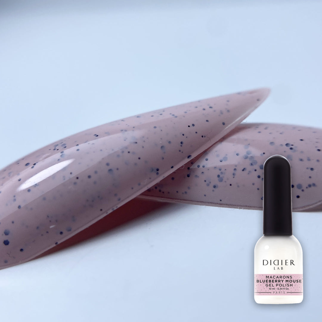 Gel Polish Macarons, Didier Lab, Blueberry Mouse