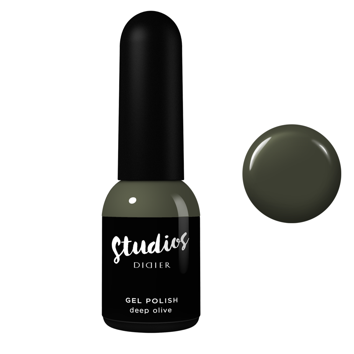 Gel Polish Studios Didier Lab, Deep Olive, TPO free, 8 ml