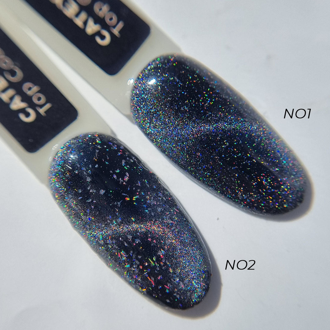 Gel Polish Top Coat No Wipe, Didier Lab, Cat Eye