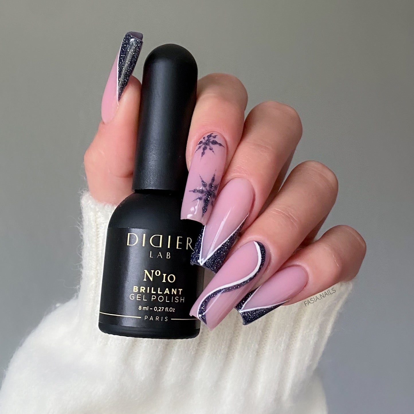 Gel Polish Brillant, Didier Lab, No. 10, HEMA and TPO free, 8 ml