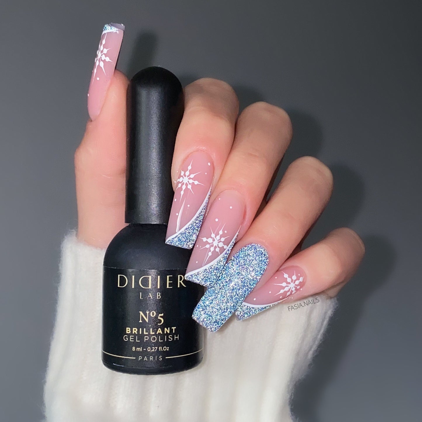 Gel Polish Brillant, Didier Lab, No. 5, HEMA and TPO free, 8 ml