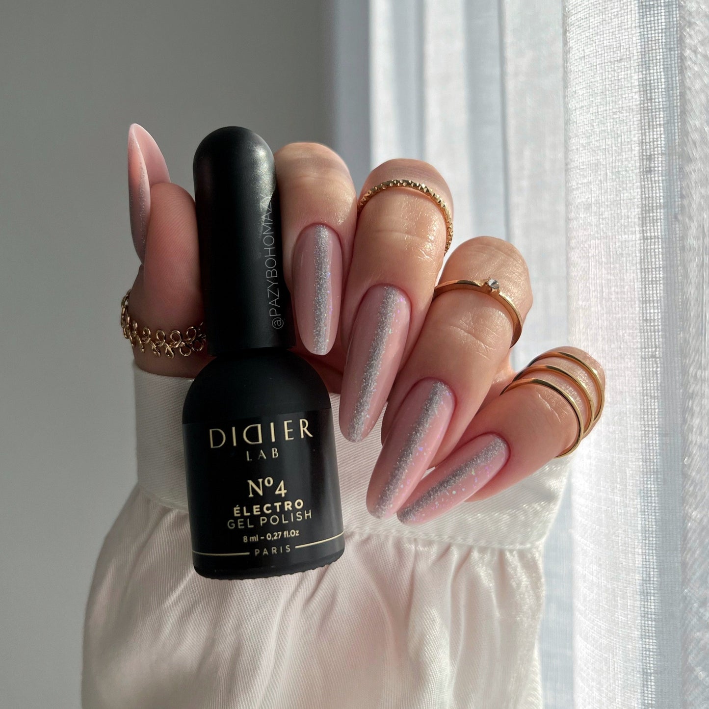 Gel Polish Electro, Didier Lab, No. 4, 8 ml