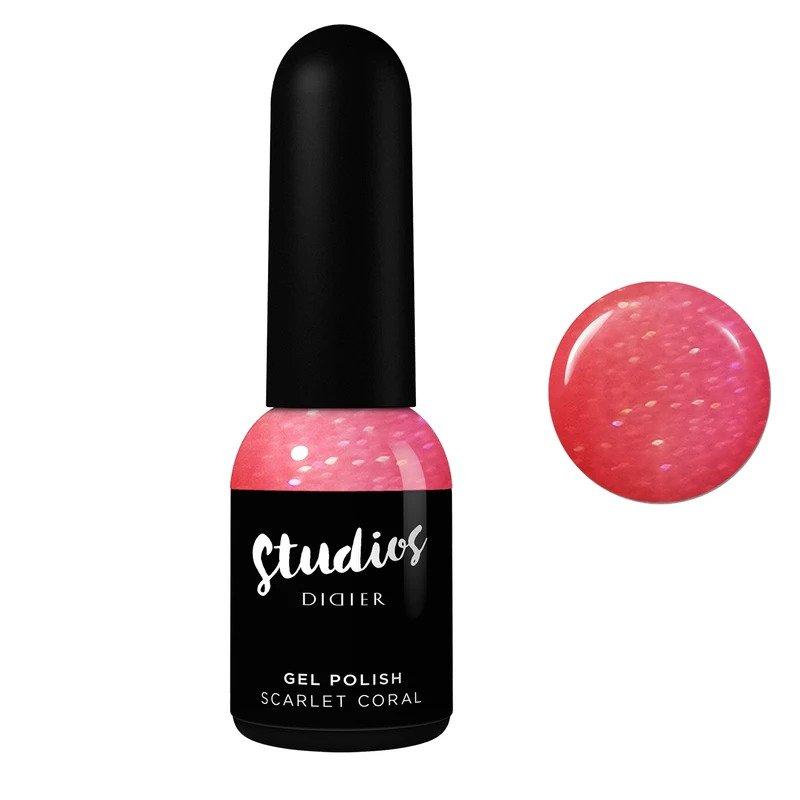 Gel polish Studios, Scarlet Coral, 8ml - LABORATOIRES DIDIER