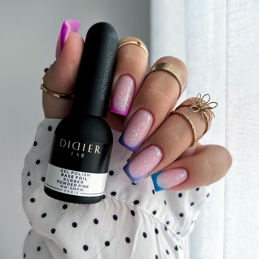 Gel Polish Rubber Base Foil, Powder Pink, TPO free, 10 ml