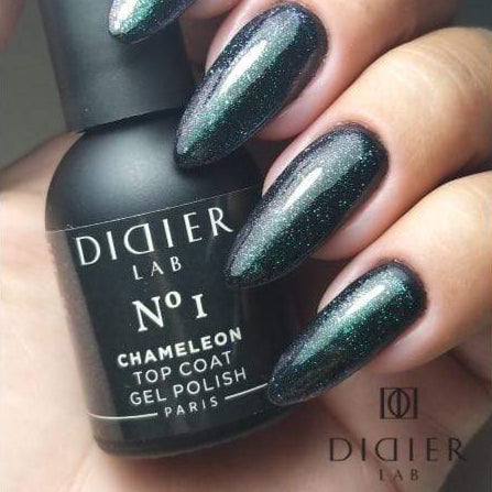 Didierlab Gel Nail Polish Gel polish "Didier Lab", Chameleon Top coat, No1