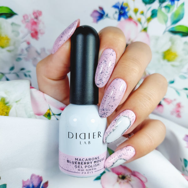 Gel Polish Macarons, Didier Lab, Blueberry Mouse